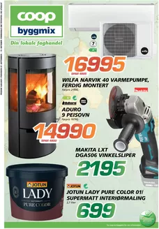 Coop Byggmix-katalog i Godvik | Coop Byggmix Kundeavis | 2026-09-28T00:00:00.000Z - 2026-10-11T00:00:00.000Z
