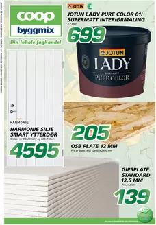 Coop Byggmix-katalog | Spesialtilbud for deg | 2026-09-28T00:00:00.000Z - 2026-10-11T00:00:00.000Z