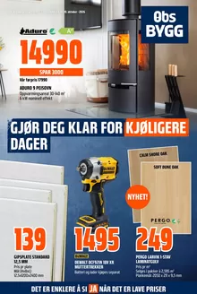 Obs Bygg-katalog | Aktuelle kupp og tilbud | 2026-09-27T00:00:00.000Z - 2026-10-10T00:00:00.000Z