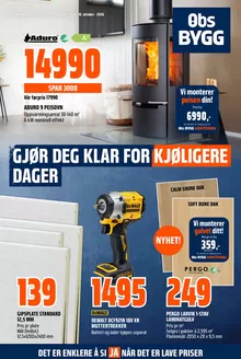 Obs Bygg-katalog | Aktuelle spesialkampanjer | 2026-09-27T00:00:00.000Z - 2026-10-10T00:00:00.000Z