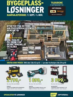 Byggi-katalog i Snarøya | Byggeplass- Losninger | 2026-09-29T00:00:00.000Z - 2026-11-01T00:00:00.000Z