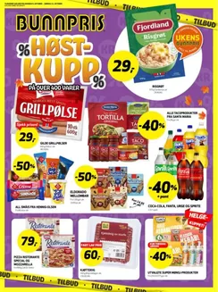 Bunnpris-katalog i Fevik | Bunnpris Kundeavis | 2026-10-05T00:00:00.000Z - 2026-10-11T00:00:00.000Z