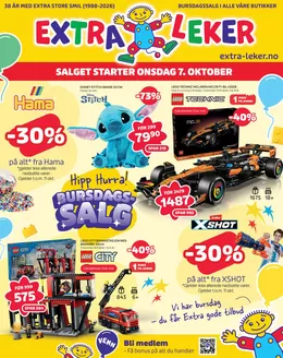 Extra Leker-katalog | 2624381 | 2026-10-07T00:00:00.000Z - 2026-10-11T00:00:00.000Z