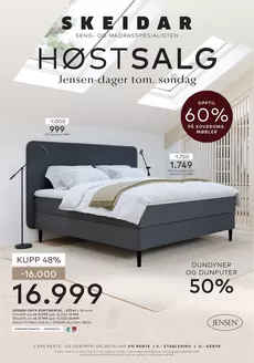 Skeidar-katalog i Nesbyen | Høstsalg soverom uke 42 | 2026-10-12T00:00:00.000Z - 2026-11-15T00:00:00.000Z