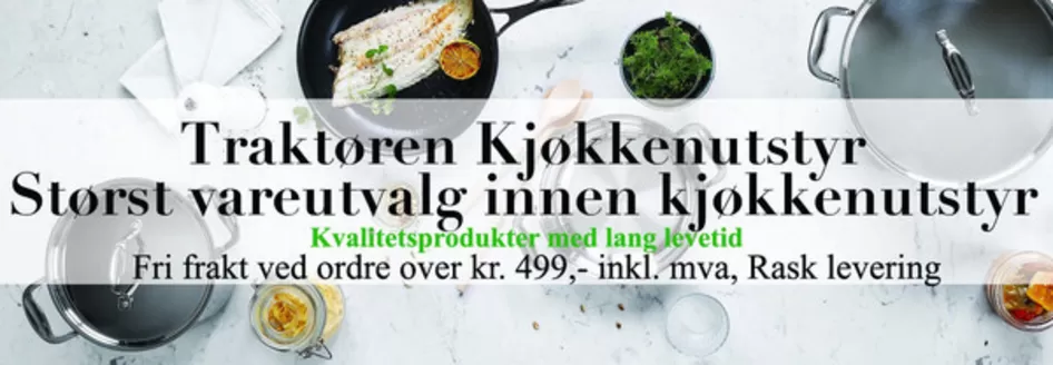 Traktøren Kjøkkenutstyr-katalog i Nesbyen | Traktøren Kjøkkenutstyr Promo | 2026-10-12T00:00:00.000Z - 2026-10-26T00:00:00.000Z