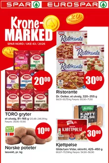 Eurospar-katalog | Spesialtilbud for deg | 2026-10-20T00:00:00.000Z - 2026-10-26T00:00:00.000Z