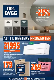 Obs Bygg-katalog | Spar nå med våre tilbud | 2026-10-25T00:00:00.000Z - 2026-11-07T00:00:00.000Z