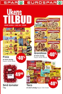Eurospar-katalog | Eksklusive tilbud for våre kunder | 2026-10-27T00:00:00.000Z - 2026-11-02T00:00:00.000Z