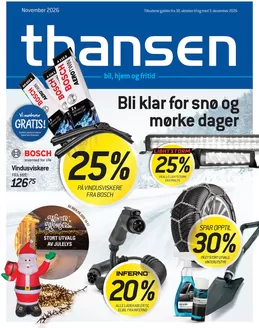 Thansen-katalog | Aktuell kundeavis Thansen | 2026-10-30T00:00:00.000Z - 2026-12-03T00:00:00.000Z