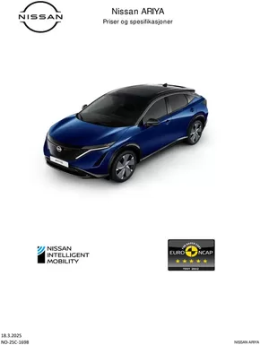 Nissan-katalog i Hamar | ARIYA | 2025-04-10T00:00:00.000Z - 2026-04-10T00:00:00.000Z