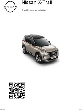 Nissan-katalog i Ål | X-Trail | 2025-05-29T00:00:00.000Z - 2026-05-29T00:00:00.000Z
