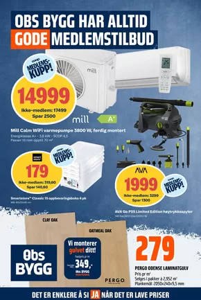 Obs Bygg-katalog | Våre beste tilbud for deg | 2025-07-06T00:00:00.000Z - 2025-07-20T00:00:00.000Z