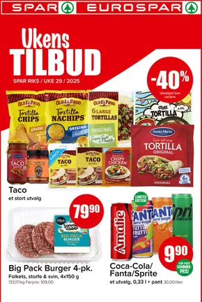 Eurospar-katalog i Kragerø | Eurospar Kundeavis | 2025-07-21T00:00:00.000Z - 2025-07-27T00:00:00.000Z