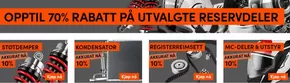 Skruvat-katalog i Rindal | Opptil 70% rabatt på utvalgte reservdeler | 2025-07-14T00:00:00.000Z - 2025-07-28T00:00:00.000Z