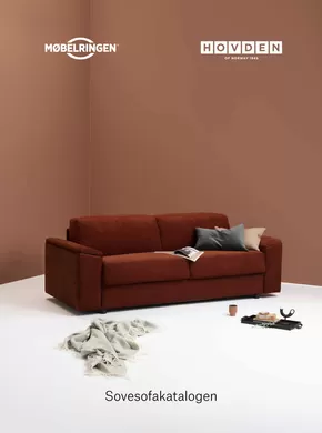 Møbelringen-katalog i Bjerkvik | Hovden sovesofa | 2025-07-14T00:00:00.000Z - 2025-07-28T00:00:00.000Z