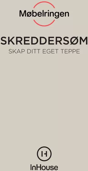 Møbelringen-katalog i Bjerkvik | InHouse - Skreddersøm på tepper | 2025-07-14T00:00:00.000Z - 2025-07-28T00:00:00.000Z