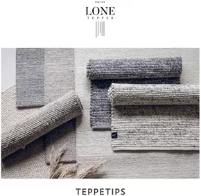 Møbelringen-katalog i Bjerkvik | Lone tepper - Teppetips | 2025-07-14T00:00:00.000Z - 2025-07-28T00:00:00.000Z