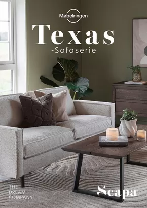 Møbelringen-katalog i Bjerkvik | Scapa Texas | 2025-07-14T00:00:00.000Z - 2025-07-28T00:00:00.000Z