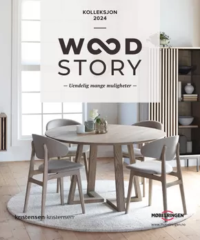 Møbelringen-katalog i Levanger | WoodStory - spisebord og oppbevaring | 2025-07-14T00:00:00.000Z - 2025-07-28T00:00:00.000Z