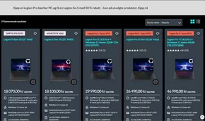 Lenovo-katalog i Vikersund | Kjøp en Legion Pro bærbar PC og få en Legion Go S med 50 % rabatt – kun på utvalgte produkter. Kjøp nå | 2025-07-15T00:00:00.000Z - 2025-07-29T00:00:00.000Z