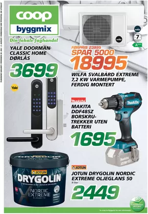 Coop Byggmix-katalog | Coop Byggmix Kundeavis | 2025-07-21T00:00:00.000Z - 2025-08-03T00:00:00.000Z