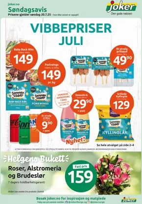 Joker-katalog i Hornindal | Joker Kundeavis | 2025-07-20T00:00:00.000Z - 2025-07-20T00:00:00.000Z