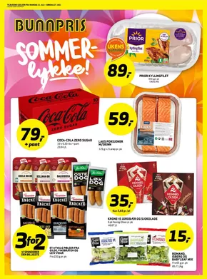 Bunnpris-katalog i Klavestadhaugen | Bunnpris Kundeavis | 2025-07-21T00:00:00.000Z - 2025-07-27T00:00:00.000Z