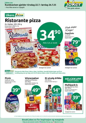 Joker-katalog i Hamresanden | Joker Kundeavis | 2025-07-22T00:00:00.000Z - 2025-07-26T00:00:00.000Z