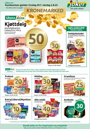 Joker-katalog | Joker Kundeavis | 2025-07-29T00:00:00.000Z - 2025-08-02T00:00:00.000Z