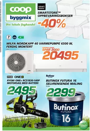 Coop Byggmix-katalog i Kvam | Coop Byggmix Kundeavis | 2025-08-04T00:00:00.000Z - 2025-08-17T00:00:00.000Z