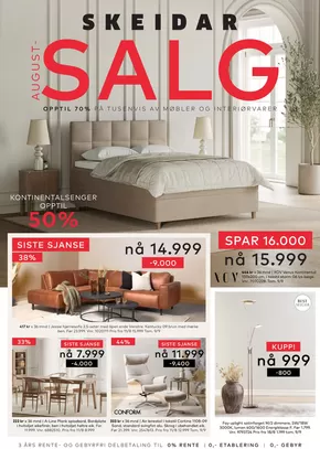 Skeidar-katalog i Skedsmokorset | Skeidar LES KUNDEAVIS | 2025-07-28T00:00:00.000Z - 2025-09-09T00:00:00.000Z
