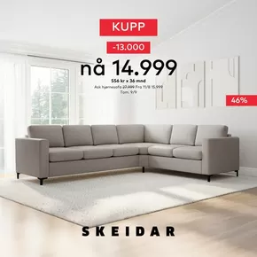 Skeidar-katalog i Bergen | Eksklusive tilbud og kupp | 2025-08-11T00:00:00.000Z - 2025-09-09T00:00:00.000Z