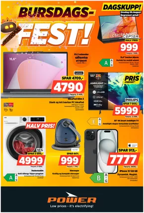 POWER-katalog i Arendal | POWER Kundeavis | 2025-07-21T00:00:00.000Z - 2025-08-10T00:00:00.000Z