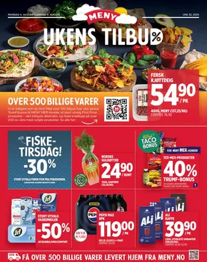 Meny-katalog i Meldal | Meny Kundeavis | 2025-08-04T00:00:00.000Z - 2025-08-09T00:00:00.000Z