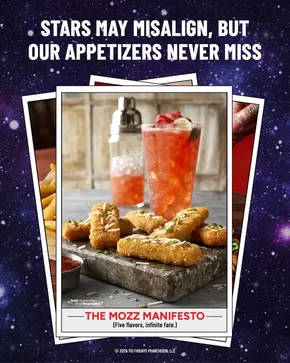 TGI Fridays-katalog i Vinterbro | TGI Fridays Kundeavis | 2025-08-06T00:00:00.000Z - 2025-08-20T00:00:00.000Z