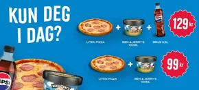 Domino's Pizza-katalog i Tromsø | Kun deg I dag? | 2025-08-06T00:00:00.000Z - 2025-08-20T00:00:00.000Z