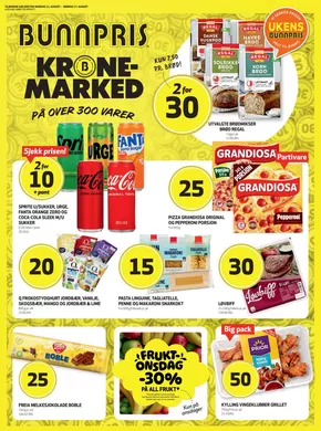 Bunnpris-katalog i Breivikbotn | Bunnpris Kundeavis | 2025-08-11T00:00:00.000Z - 2025-08-17T00:00:00.000Z
