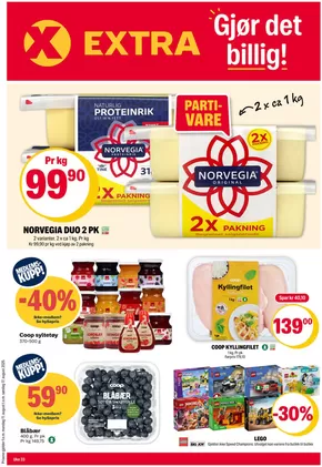Coop Extra-katalog i Breivikbotn | Coop Extra Kundeavis | 2025-08-11T00:00:00.000Z - 2025-08-17T00:00:00.000Z