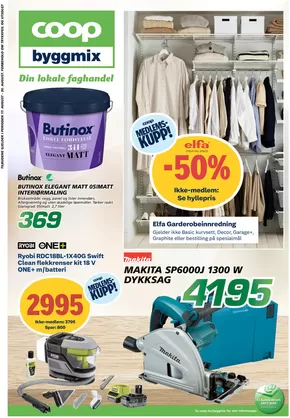 Coop Byggmix Kundeavis