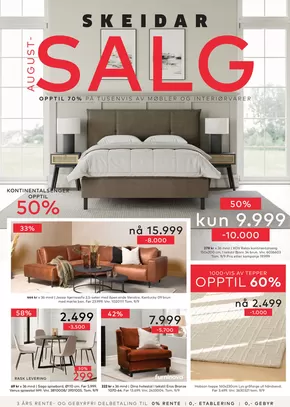 Skeidar-katalog i Skedsmokorset | Skeidar Kundeavis | 2025-07-28T00:00:00.000Z - 2025-09-09T00:00:00.000Z