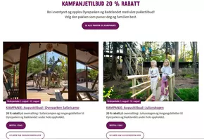 Dyreparken-katalog i Drammen | Kampanjetilbud 20 % rabatt | 2025-08-18T00:00:00.000Z - 2025-08-31T00:00:00.000Z