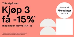 Clas Ohlson-katalog i Moss | Kjøp 3 få -15% | 2025-08-18T00:00:00.000Z - 2025-08-21T00:00:00.000Z