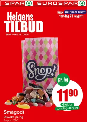 Spar-katalog i Sandnes | Spar Kundeavis | 2025-08-21T00:00:00.000Z - 2025-08-23T00:00:00.000Z