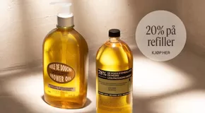 L'Occitane-katalog i Steinkjer | 20% på refiller | 2025-08-21T00:00:00.000Z - 2025-08-24T00:00:00.000Z