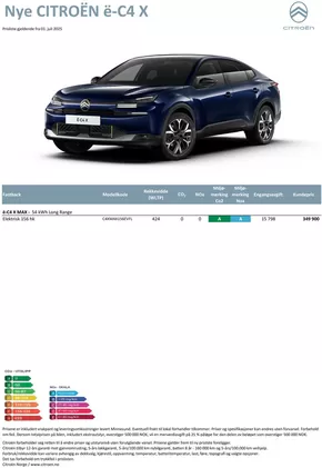 Citroën Ë-C4 X