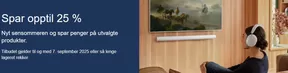 Sonos-katalog i Tønsberg | Spar opptil 25 % | 2025-08-22T00:00:00.000Z - 2025-09-07T00:00:00.000Z