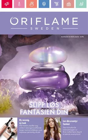 Oriflame-katalog i Kopervik | ORIFLAME Kundeavis | 2025-08-24T00:00:00.000Z - 2025-09-13T00:00:00.000Z