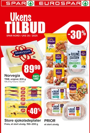 Eurospar-katalog i Sarpsborg | Flott tilbud for alle kunder | 2025-08-25T00:00:00.000Z - 2025-08-31T00:00:00.000Z