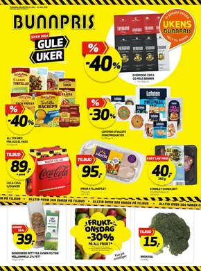 Bunnpris-katalog i Førde | Spesialtilbud for deg | 2025-08-25T00:00:00.000Z - 2025-08-31T00:00:00.000Z