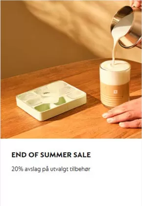 Nespresso-katalog i Hamresanden | End of summer sale | 2025-08-25T00:00:00.000Z - 2025-09-08T00:00:00.000Z